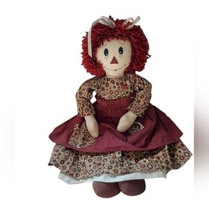 Little House On the Prarie Classic Rag Doll with Red Hair